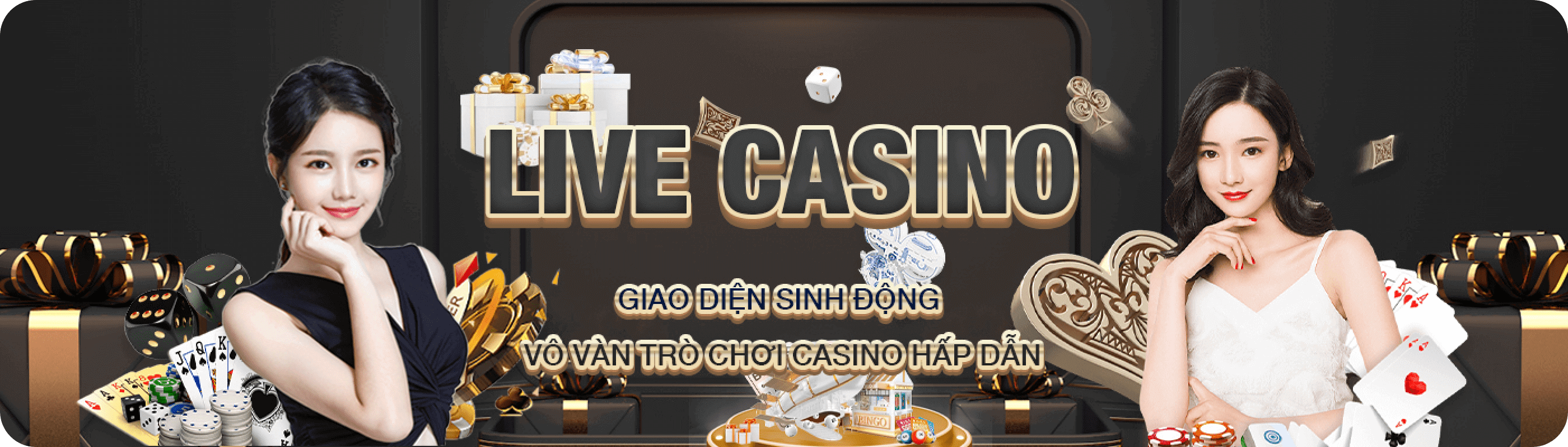 Sòng bạc trực tuyến – hình thức LIVE CASINO